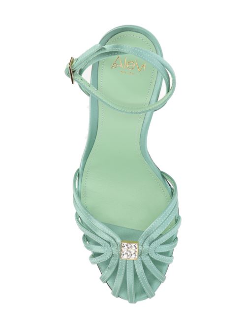 Kida satin aqua Aleví Milano | L24WC0010222707SATIN AQUA